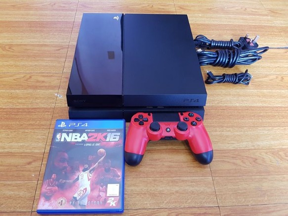 PS4 1TB red ds4 with NBA 2K16 OPEN TRADE photo